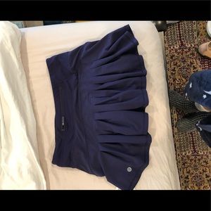 Lululemon purple tennis skirt size 4
